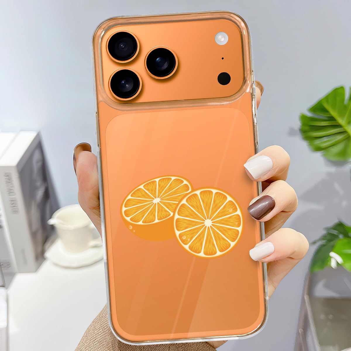 Amazon.co.jp: iPhone17ProMax用ケース オレンジ アイフォン17ProMax用